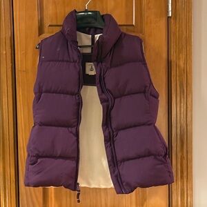 Girls size 6x Purple Puffer Vest price drop